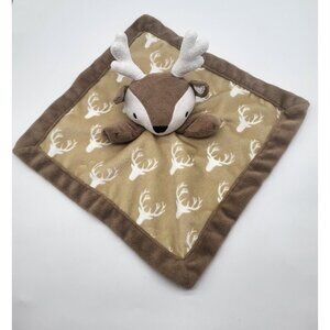 LEVTEX BABY Deer Plush Security Blanket Lovey Neutral Soft Woodsy Country